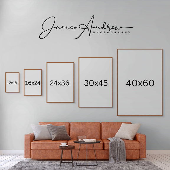 Aurora Over Vermilion Lakes - James Andrew Fine Art Landscapes