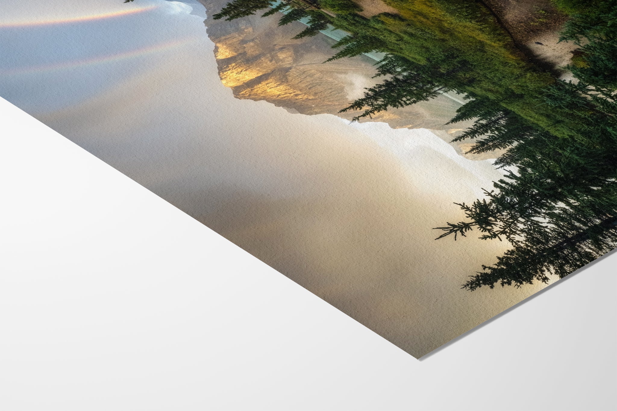 Chromatic Majesty archival fine art paper texture — museum quality Canadian Rockies print by James Andrew