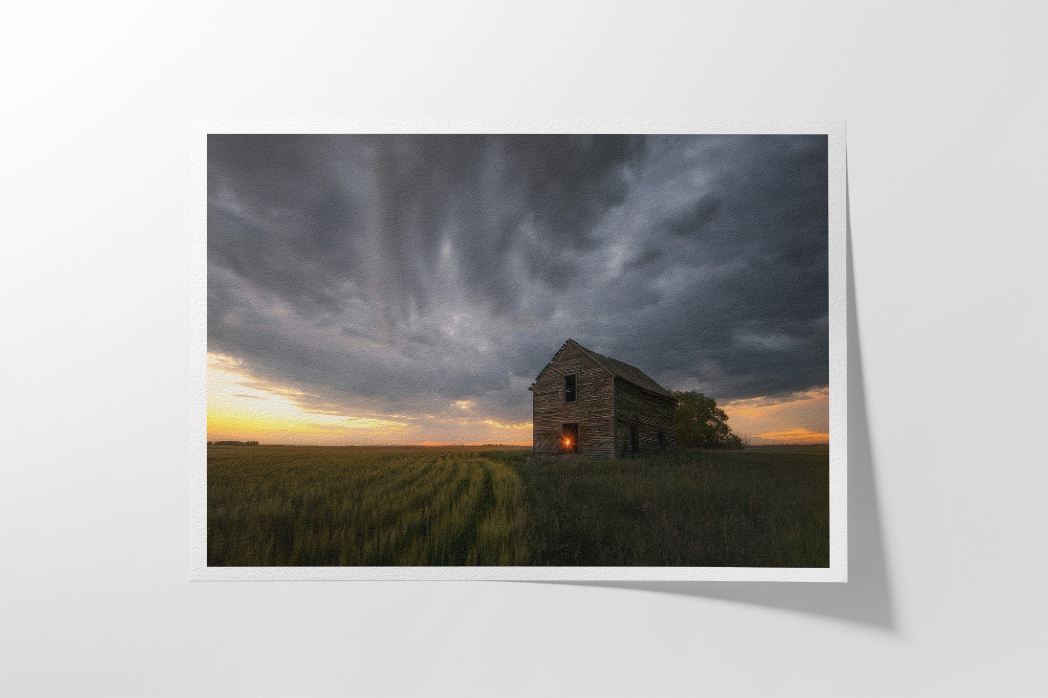 Endure Hahnemühle fine art paper print — signed limited edition Alberta landscape photography by James Andrew
