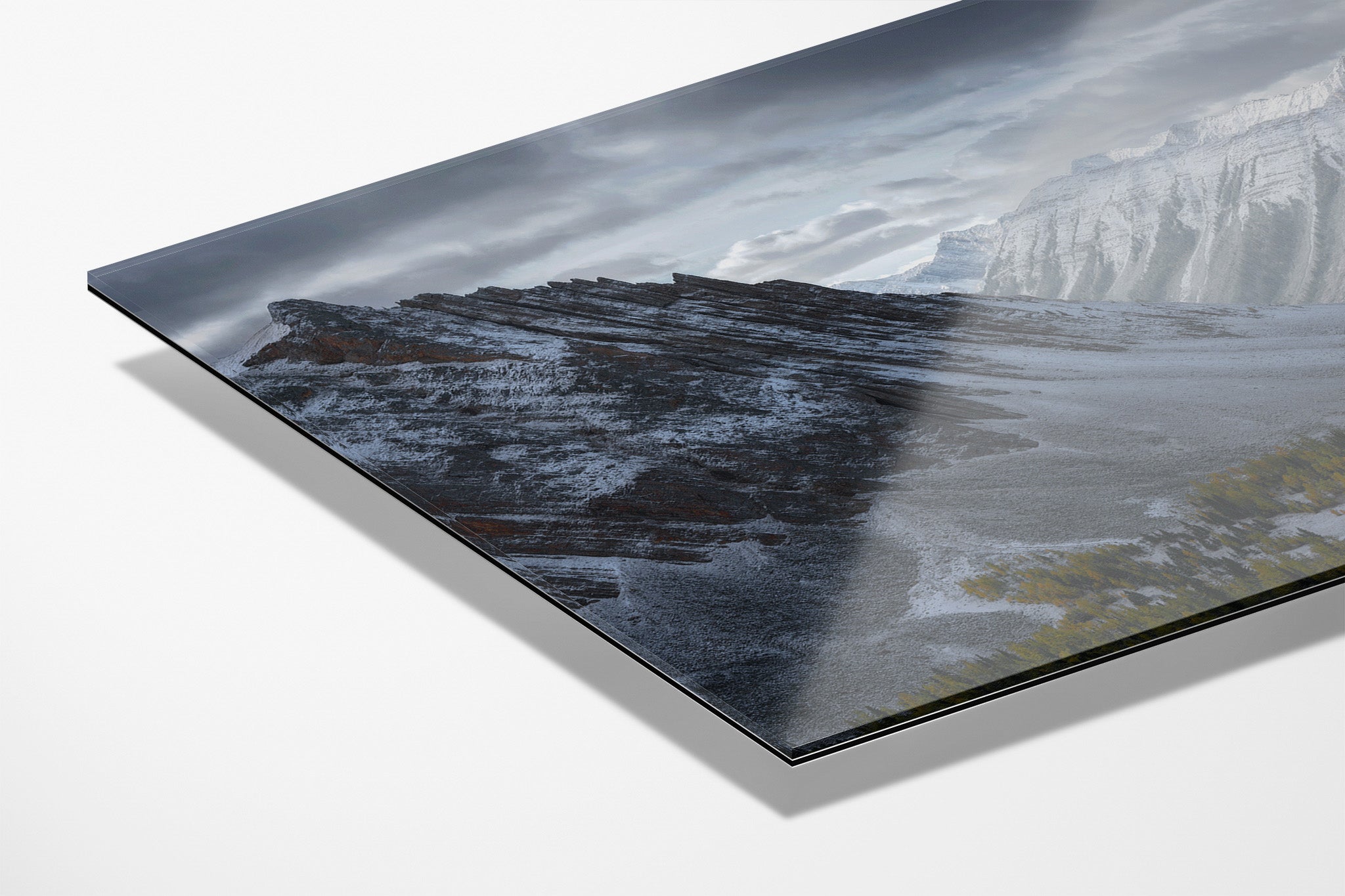 The Expanse acrylic face mount fine art print — limited edition large format Alberta landscape wall art by James Andrew