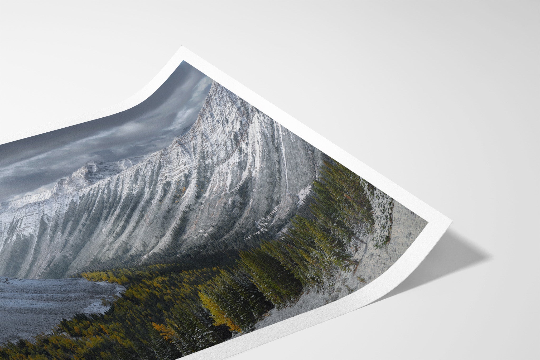 The Expanse Hahnemühle fine art paper print — signed limited edition Canadian Rockies landscape photography by James Andrew