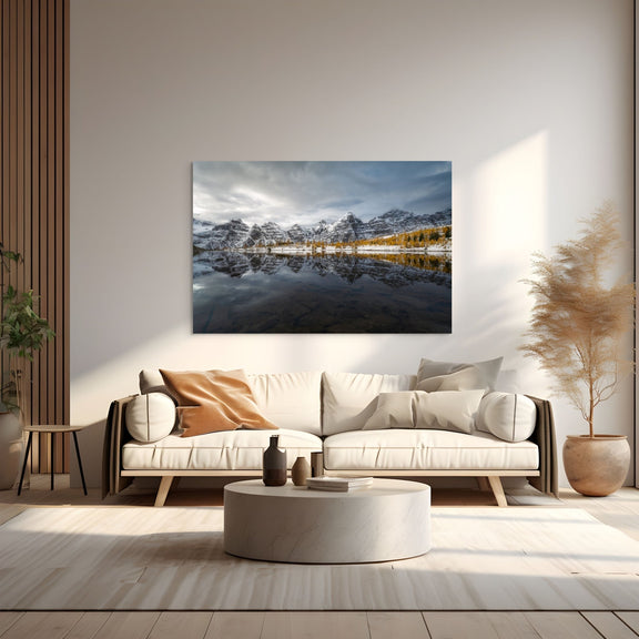 Valley of 10 Peaks - James Andrew Fine Art Landscapes