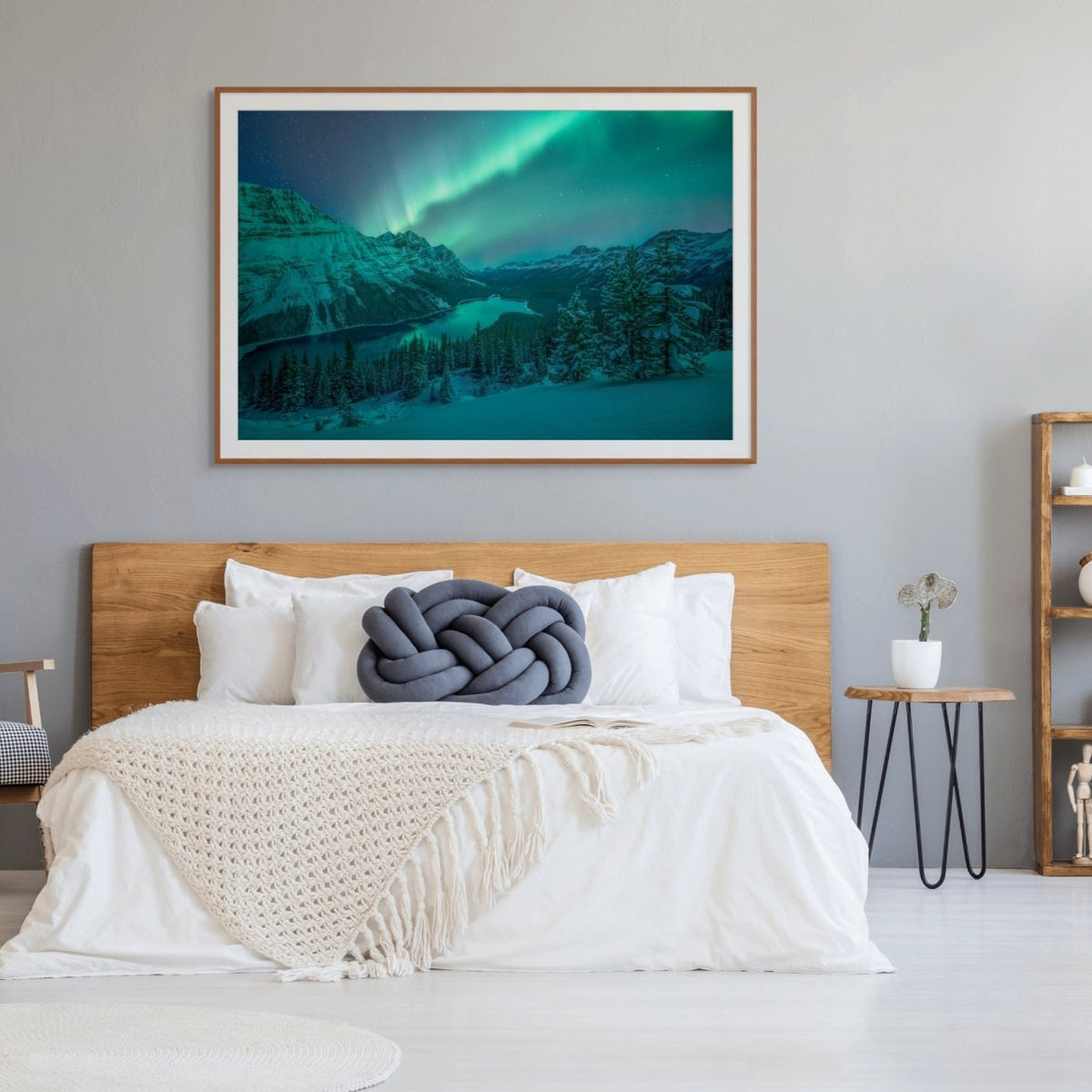 Aurora Over Peyto Lake - James Andrew Fine Art Landscapes