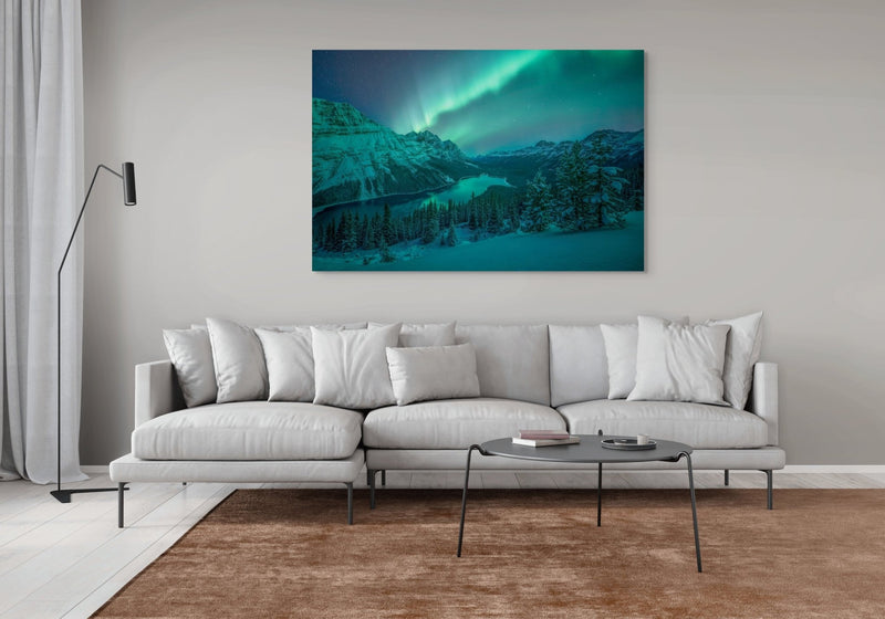 Aurora Over Peyto Lake - Open Edition - James Andrew Fine Art Landscapes