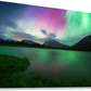 Aurora Over Vermilion Lakes - Floating Frame Canvas - James Andrew Fine Art Landscapes