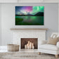 Aurora Over Vermilion Lakes - Floating Frame Canvas - James Andrew Fine Art Landscapes