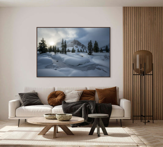 Soft Chill - Floating Frame Canvas