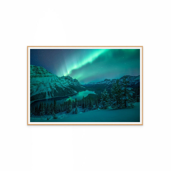 Canadian Rockies Icons Aurora 4 Pack - James Andrew Fine Art Landscapes