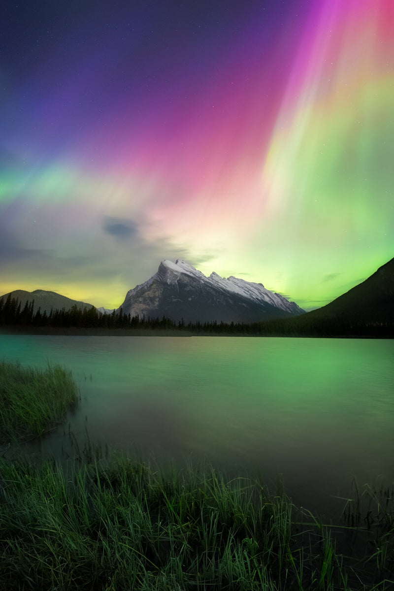 Canadian Rockies Icons Aurora 4 Pack - James Andrew Fine Art Landscapes