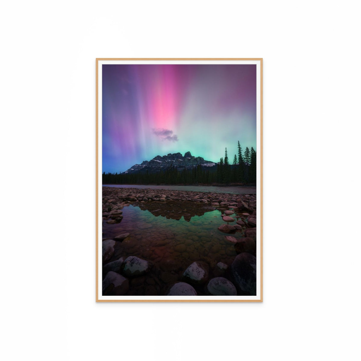 Canadian Rockies Icons Aurora 4 Pack - James Andrew Fine Art Landscapes