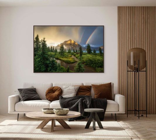 Chromatic Majesty - Floating Frame Canvas - James Andrew Fine Art Landscapes