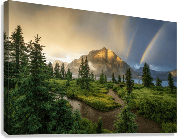 Chromatic Majesty - Floating Frame Canvas - James Andrew Fine Art Landscapes