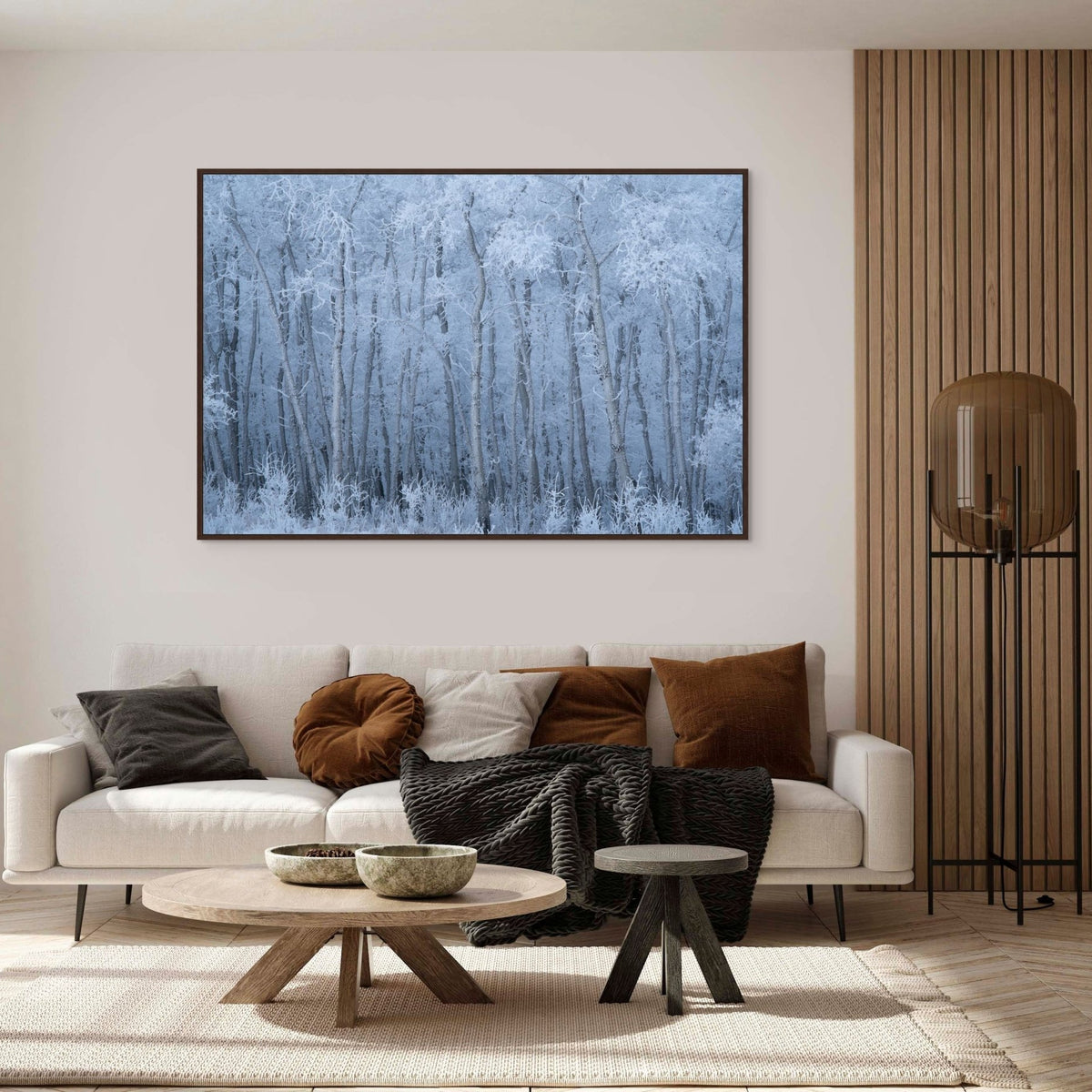 Deep Winter - Floating Frame Canvas - James Andrew Fine Art Landscapes