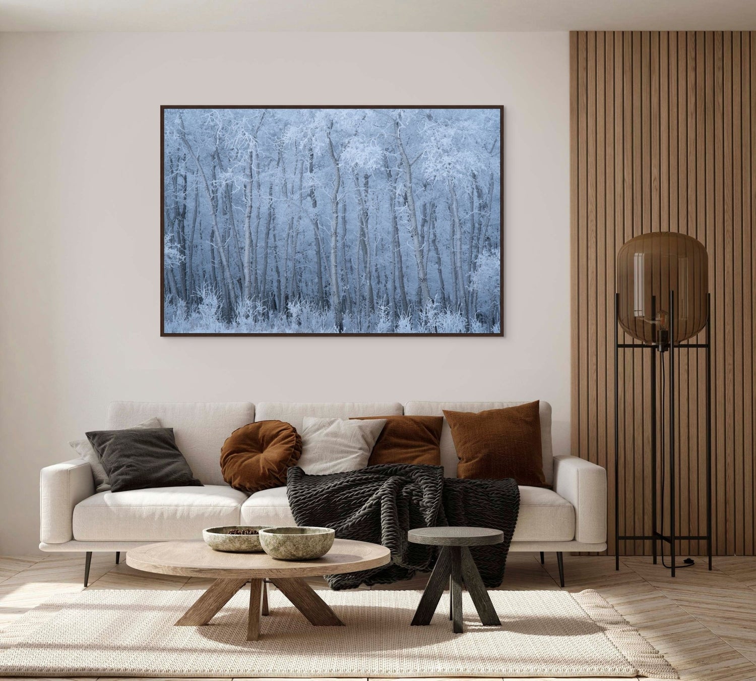 Deep Winter - Floating Frame Canvas - James Andrew Fine Art Landscapes