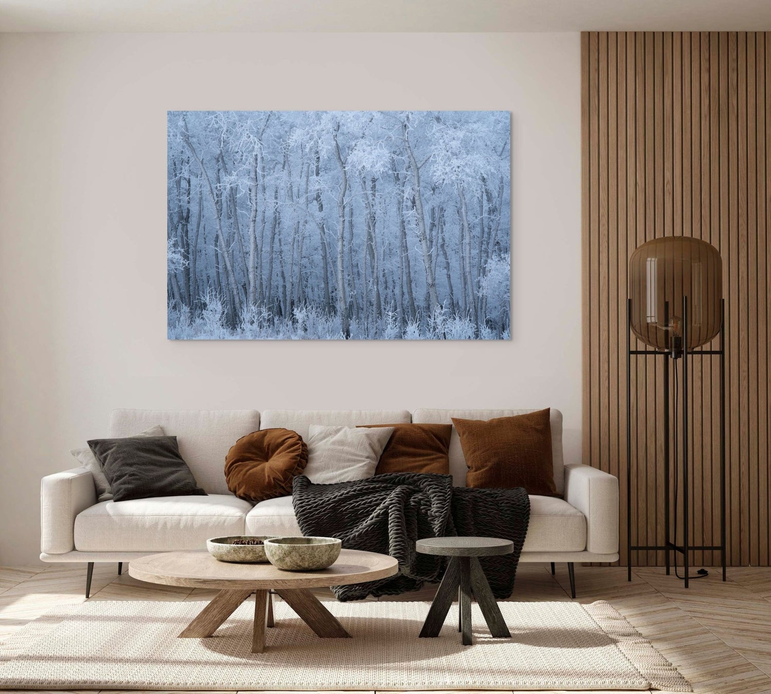 Deep Winter - Floating Frame Canvas - James Andrew Fine Art Landscapes