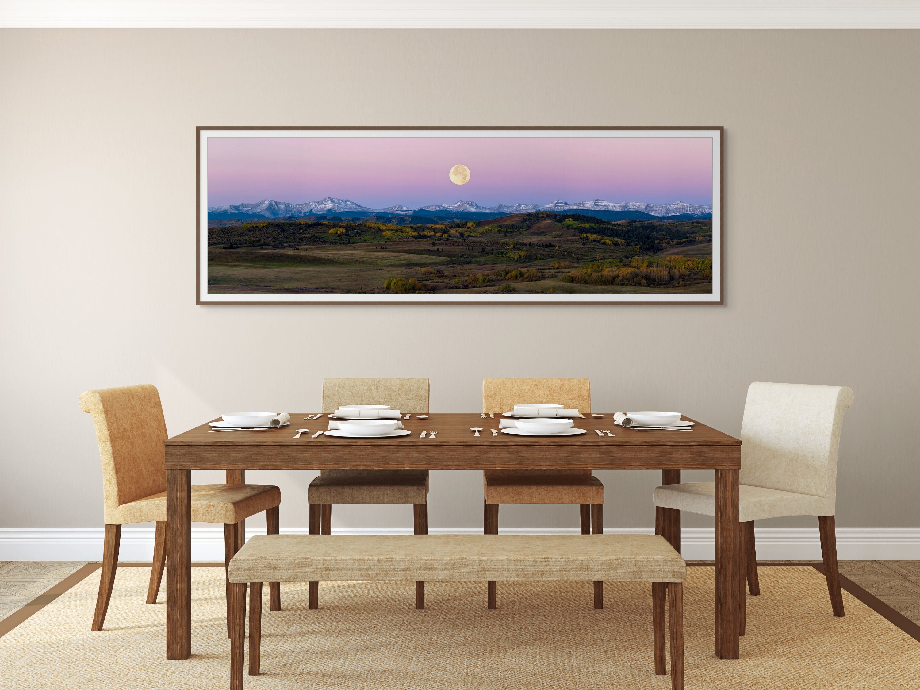 Twilight Over the Rockies