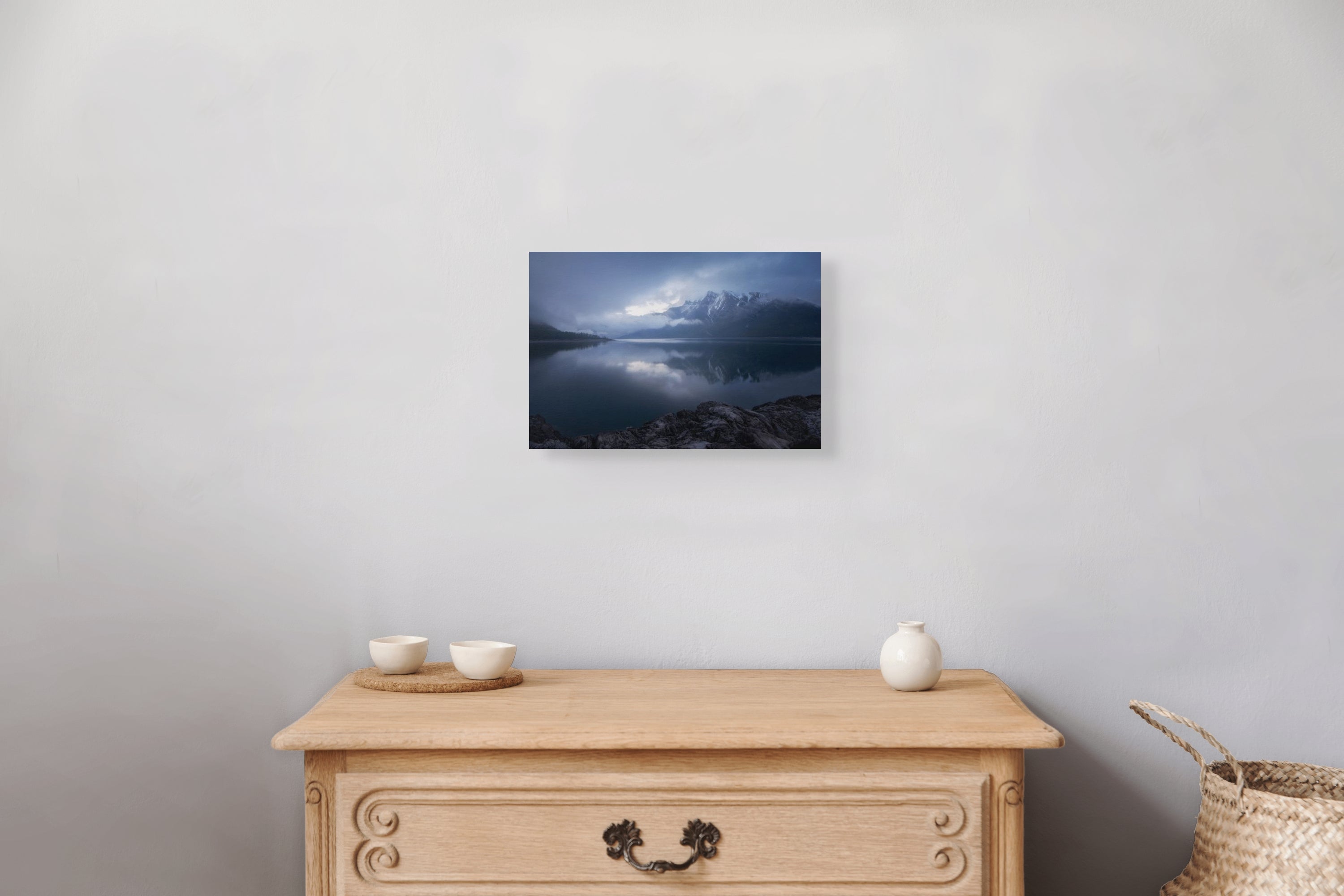 Quiet Anticipation 8x12 fine art print on wall — Alberta landscape photography by James Andrew Fine Art