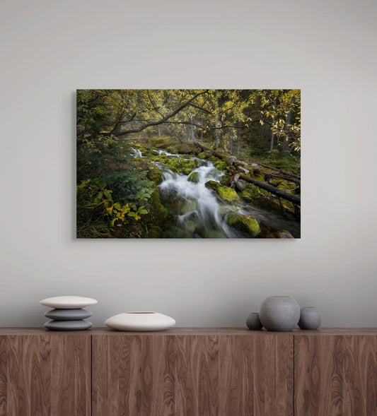 The Secret Stream - Poster Print - James Andrew Fine Art Landscapes