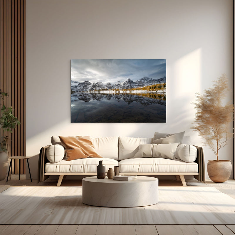 Valley of 10 Peaks - James Andrew Fine Art Landscapes