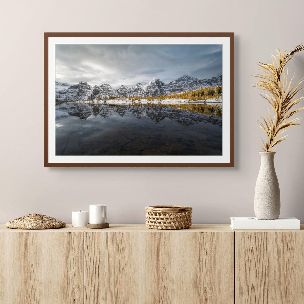 Valley of 10 Peaks - James Andrew Fine Art Landscapes