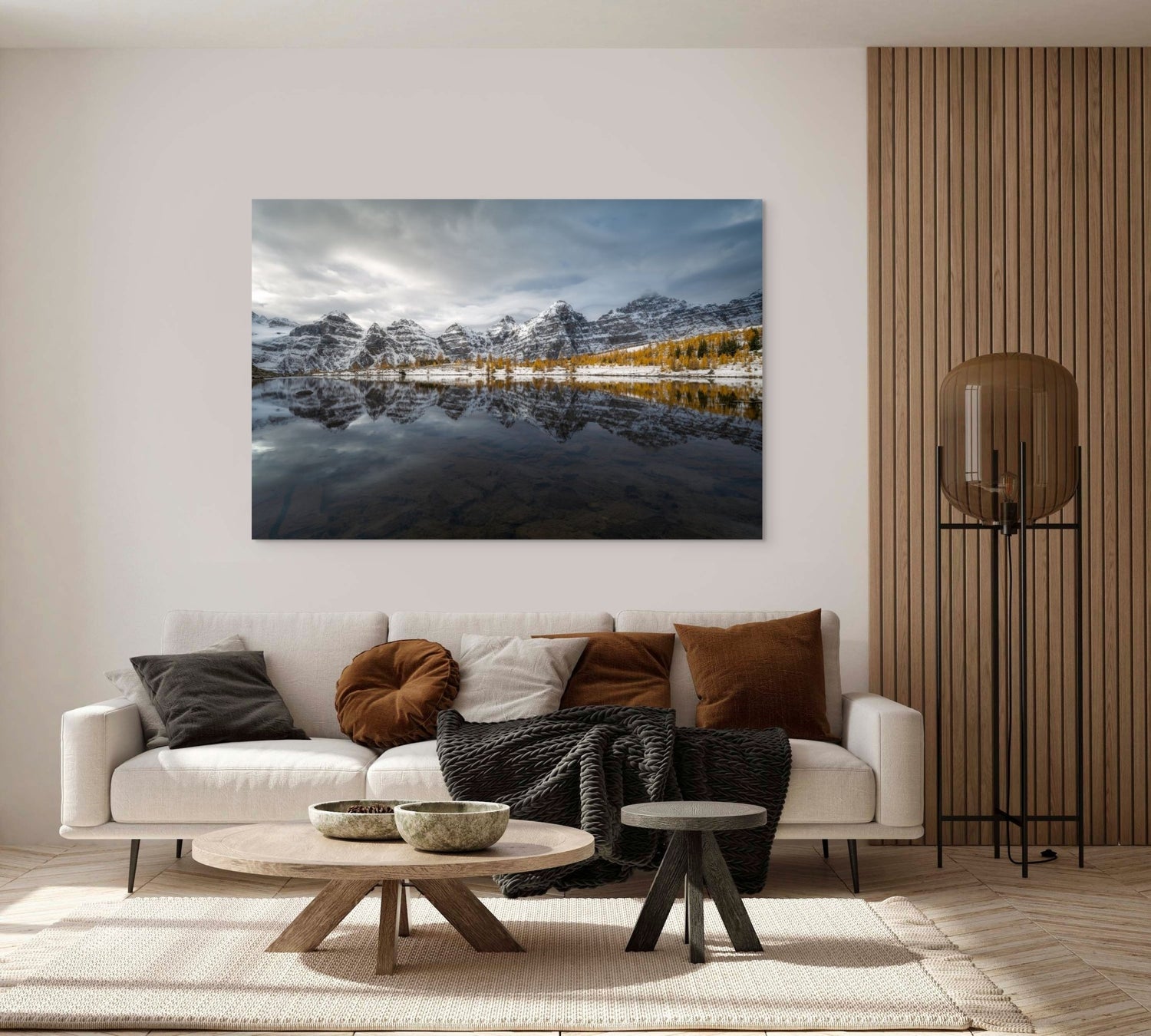 Valley of 10 Peaks - Floating Frame Canvas - James Andrew Fine Art Landscapes