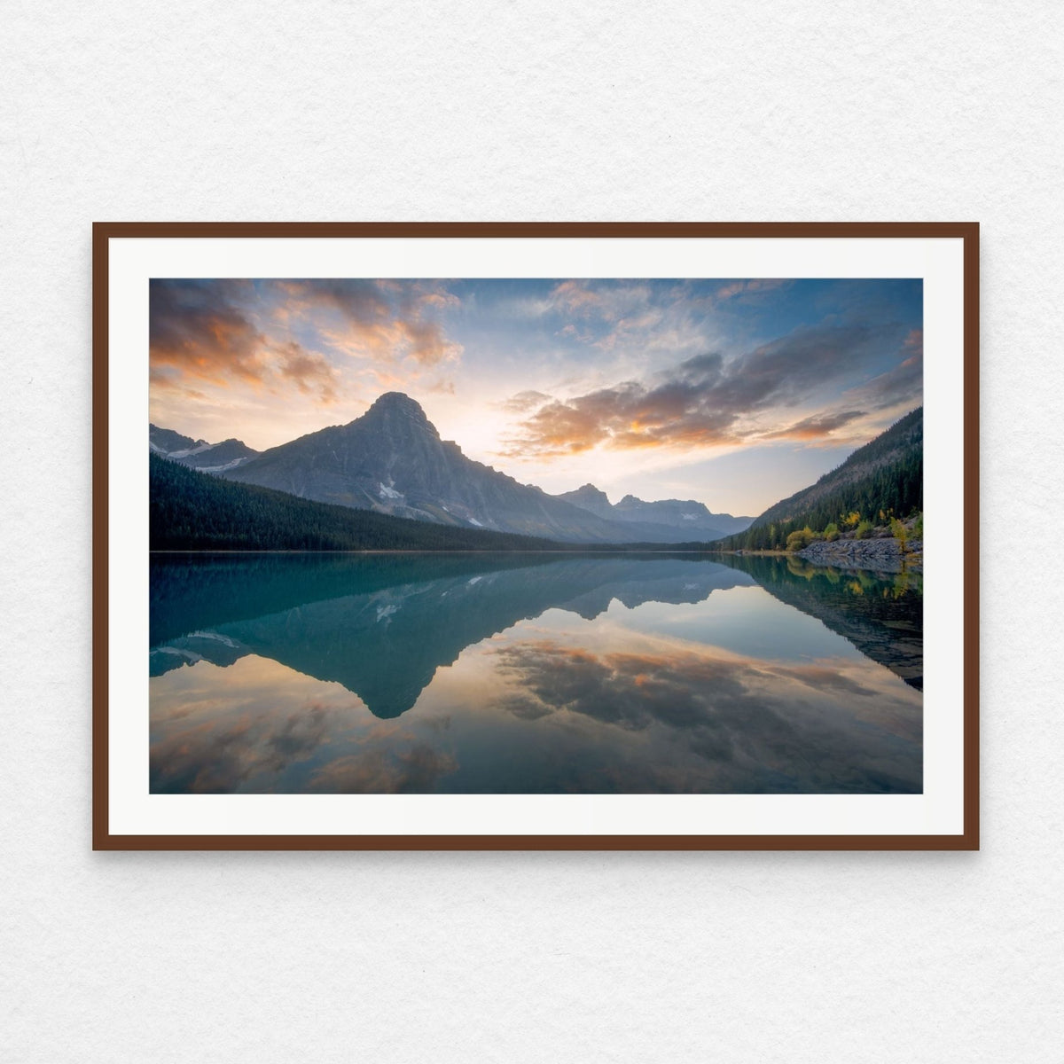 Waterfowl Lake - James Andrew Fine Art Landscapes