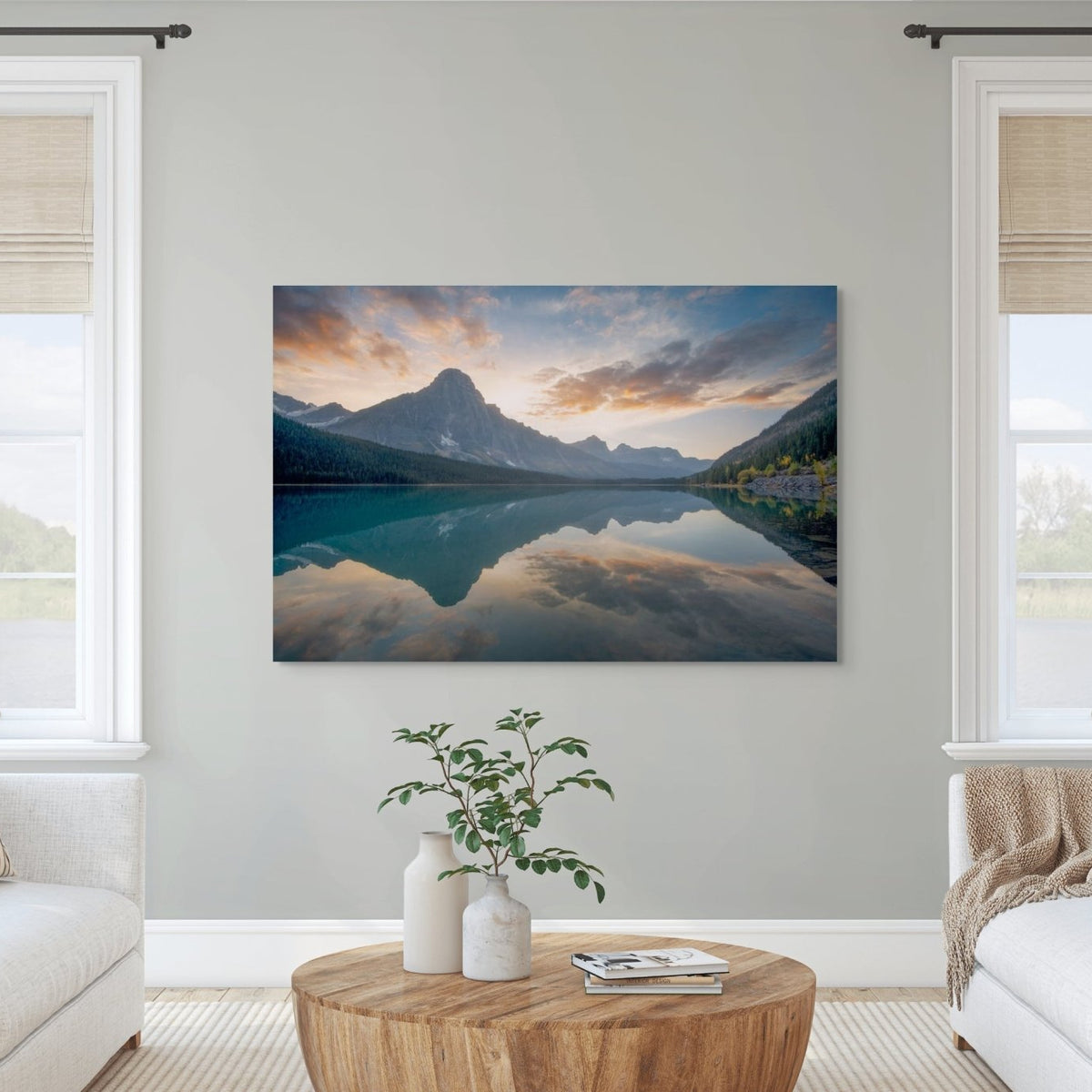 Waterfowl Lake - James Andrew Fine Art Landscapes