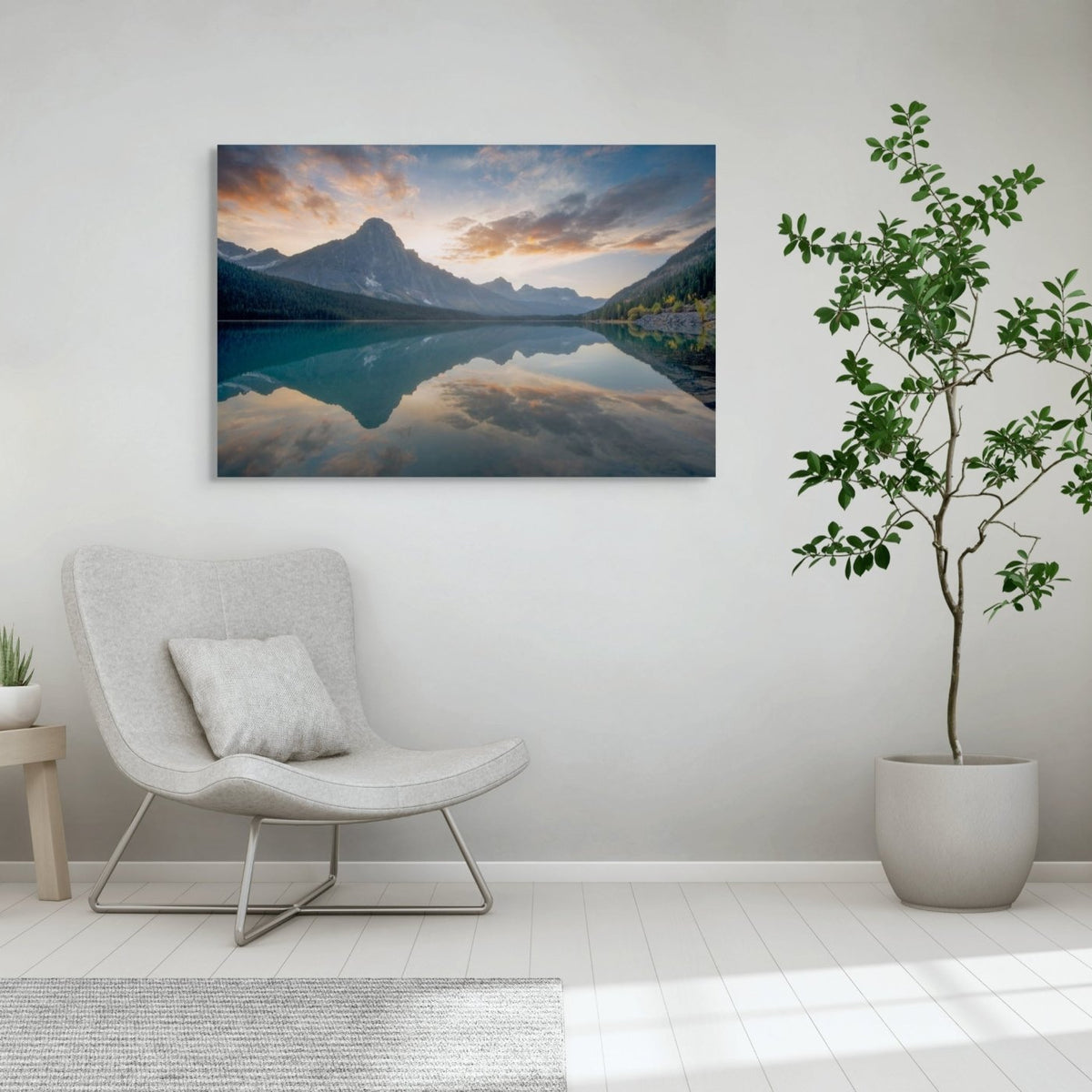 Waterfowl Lake - James Andrew Fine Art Landscapes