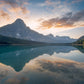 Waterfowl Lake - Floating Frame Canvas - James Andrew Fine Art Landscapes