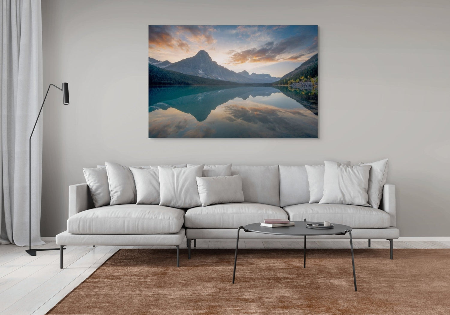 Waterfowl Lake - Open Edition - James Andrew Fine Art Landscapes