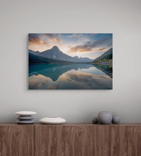 Waterfowl Lake - Poster Print - James Andrew Fine Art Landscapes