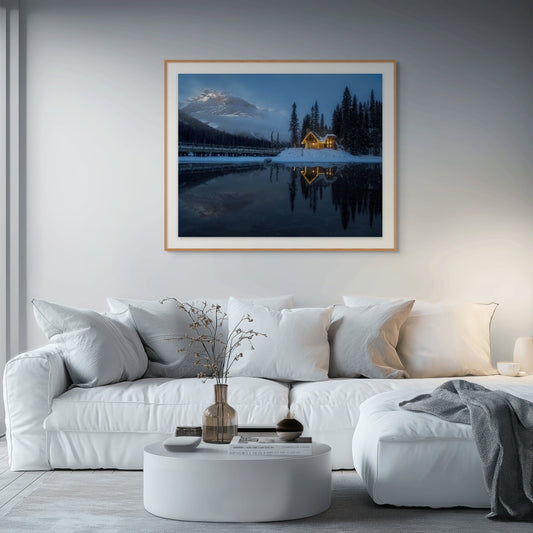 Where Winter Pauses - James Andrew Fine Art Landscapes