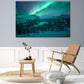 Aurora Over Peyto Lake - Wall Art Living room James Andrew fine art landscapes